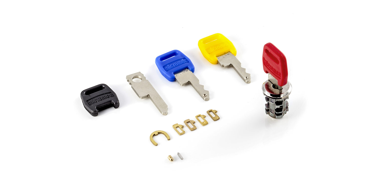 Micromec Mikro Einbauzylinder mit Schlüsseln